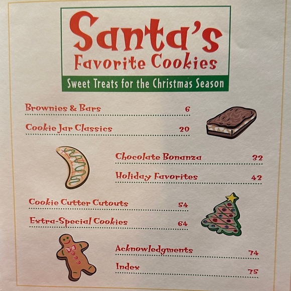 Santa's Favorite Cookies Book - Picture 4 of 7